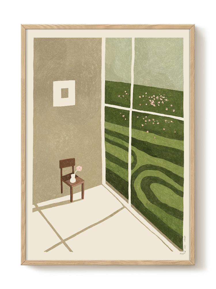 abstract portrait portrait Poster