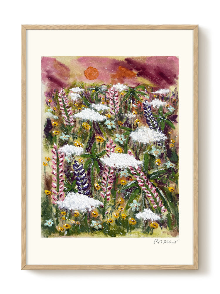 abstract portrait portrait Poster