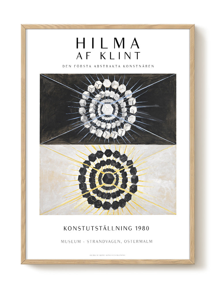Hilma af Klint - The swan Nr. 8 – modern wall art print, Falcozi Studio