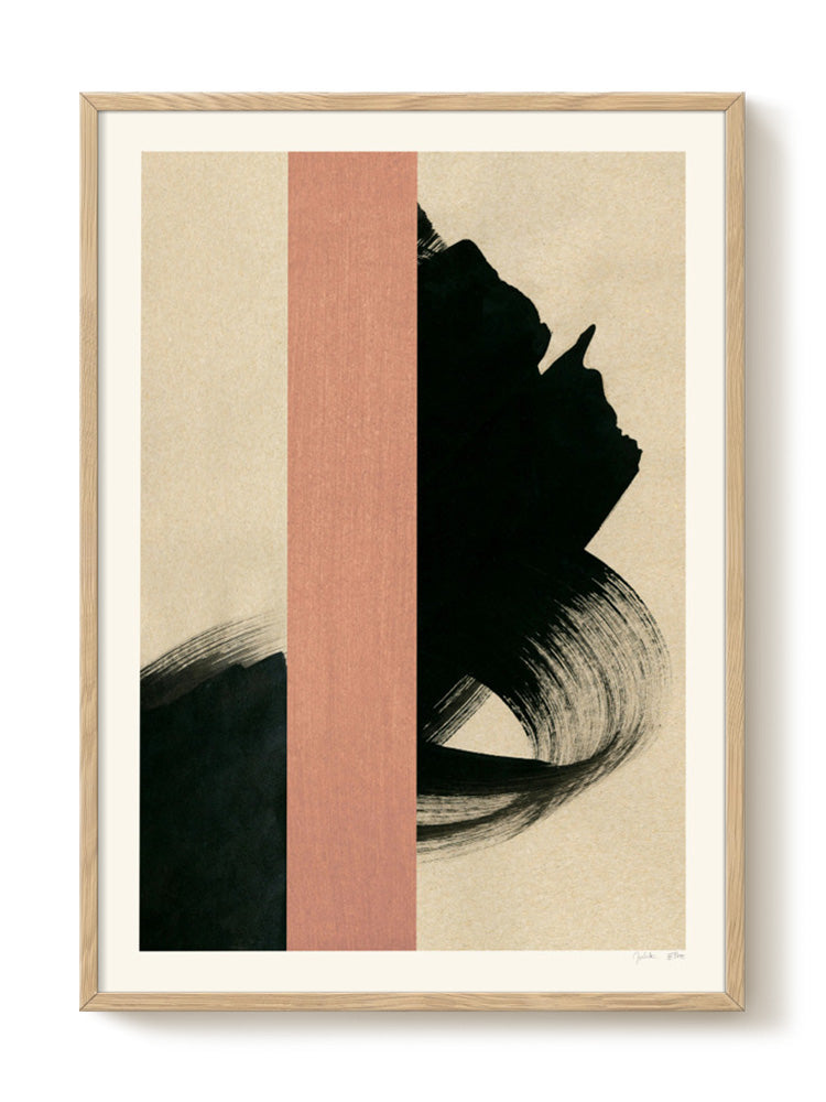 abstract portrait portrait neutral Poster