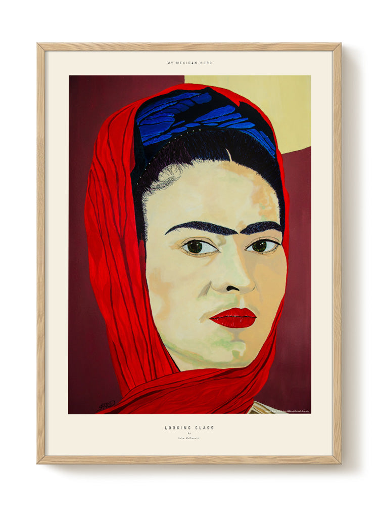 abstract portrait portrait Poster