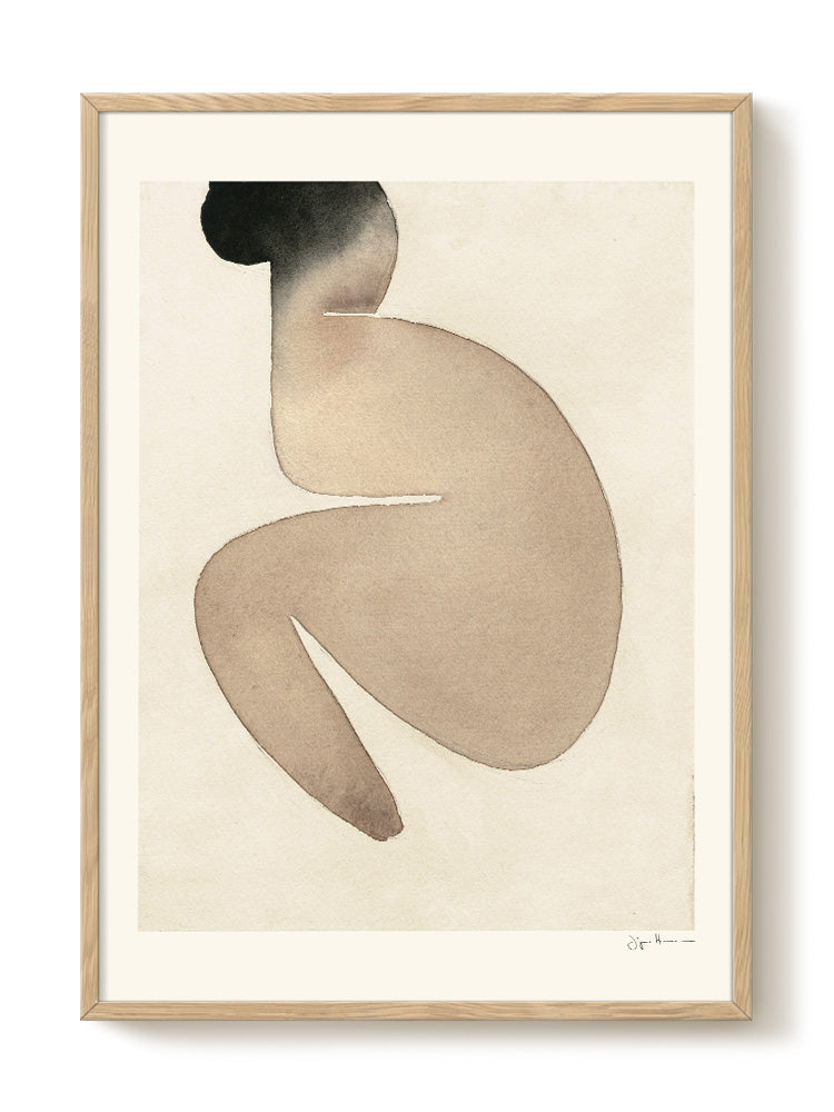 abstract portrait portrait Poster