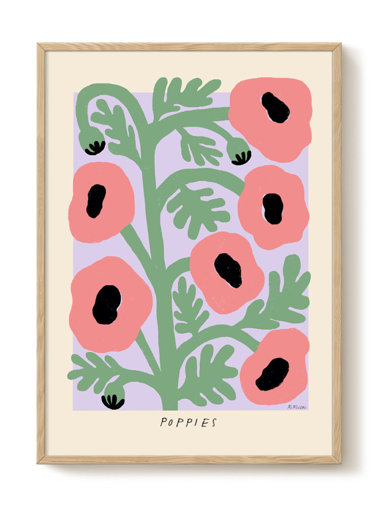 abstract portrait portrait Poster