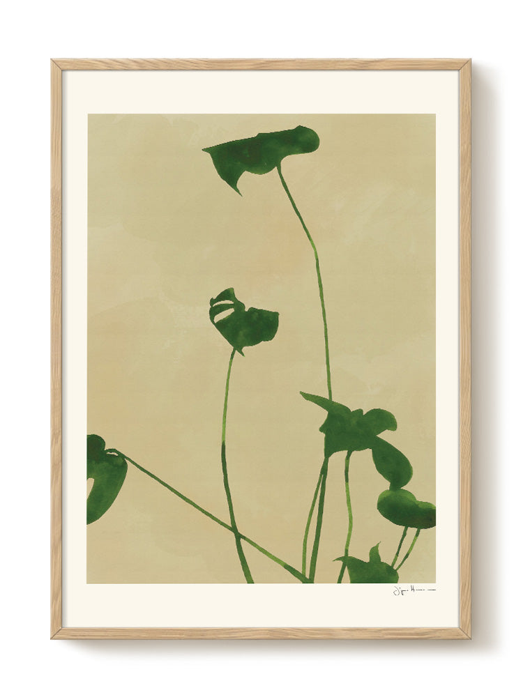 abstract portrait portrait Poster