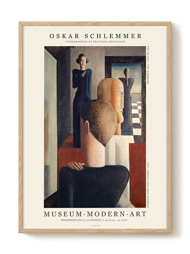 abstract portrait portrait Poster