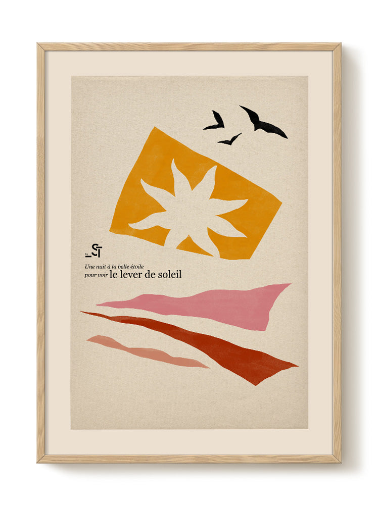 abstract portrait portrait Poster