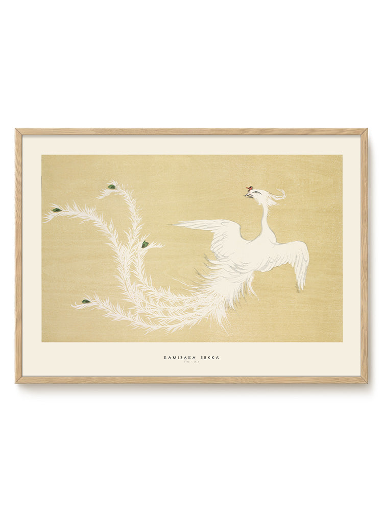 Kamisaka Sekka - Bird – modern wall art print, Falcozi Studio
