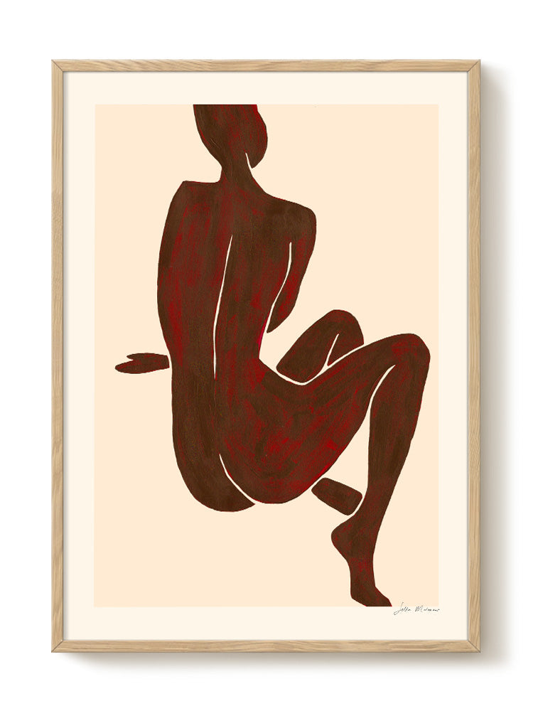abstract portrait portrait Poster