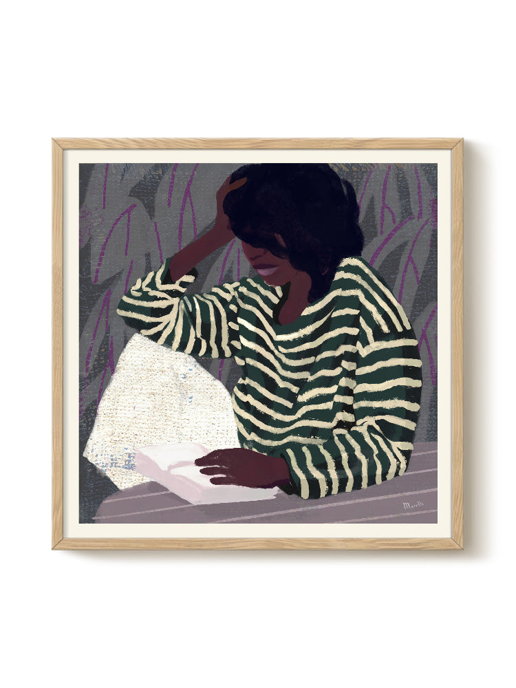 Marco - Vacationer – modern wall art print, Falcozi Studio