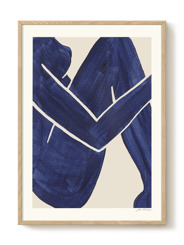 abstract portrait portrait Poster