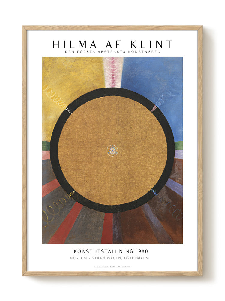 Hilma af Klint - Exhibition Altar Piece – modern wall art print, Falcozi Studio