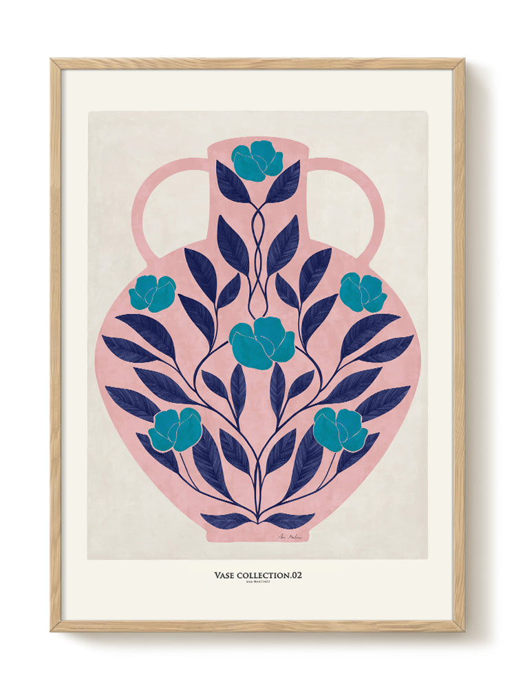 Ana Martínez - Vase collection I – modern wall art print, Falcozi Studio