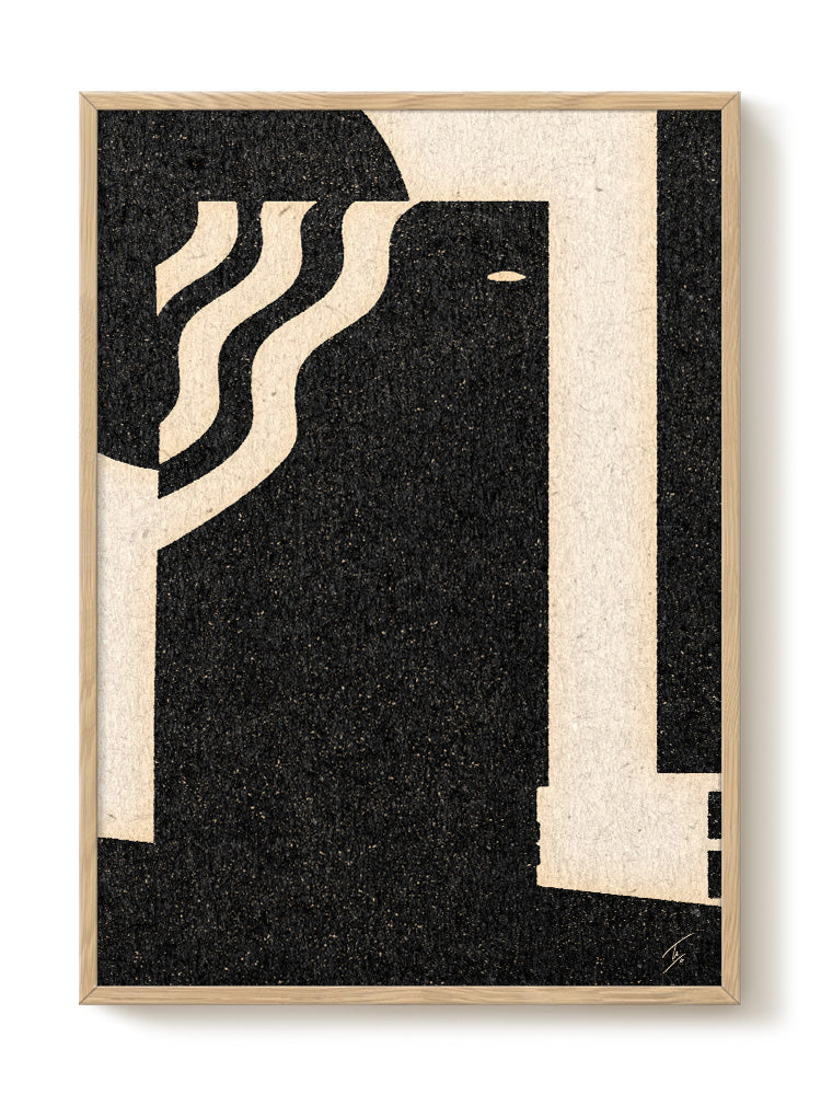 David Schmitt - Shapes – modern wall art print, Falcozi Studio