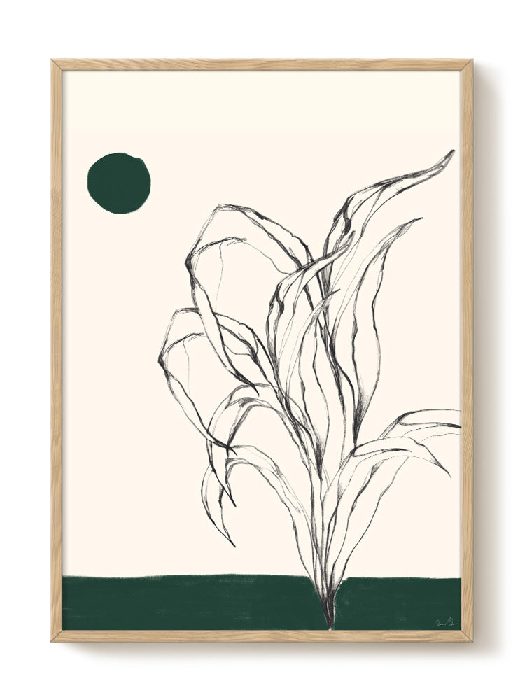 abstract portrait portrait Poster