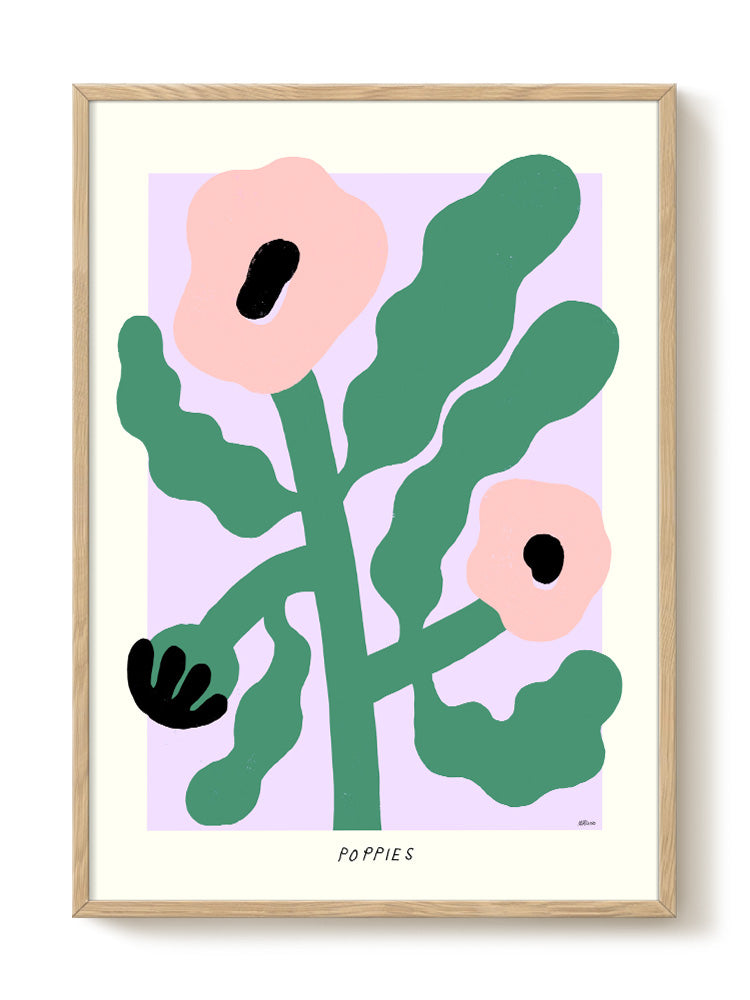 abstract portrait portrait Poster