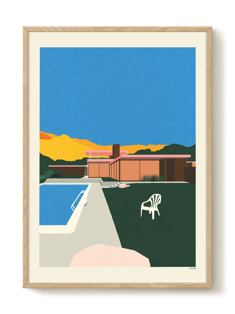 abstract portrait portrait Poster