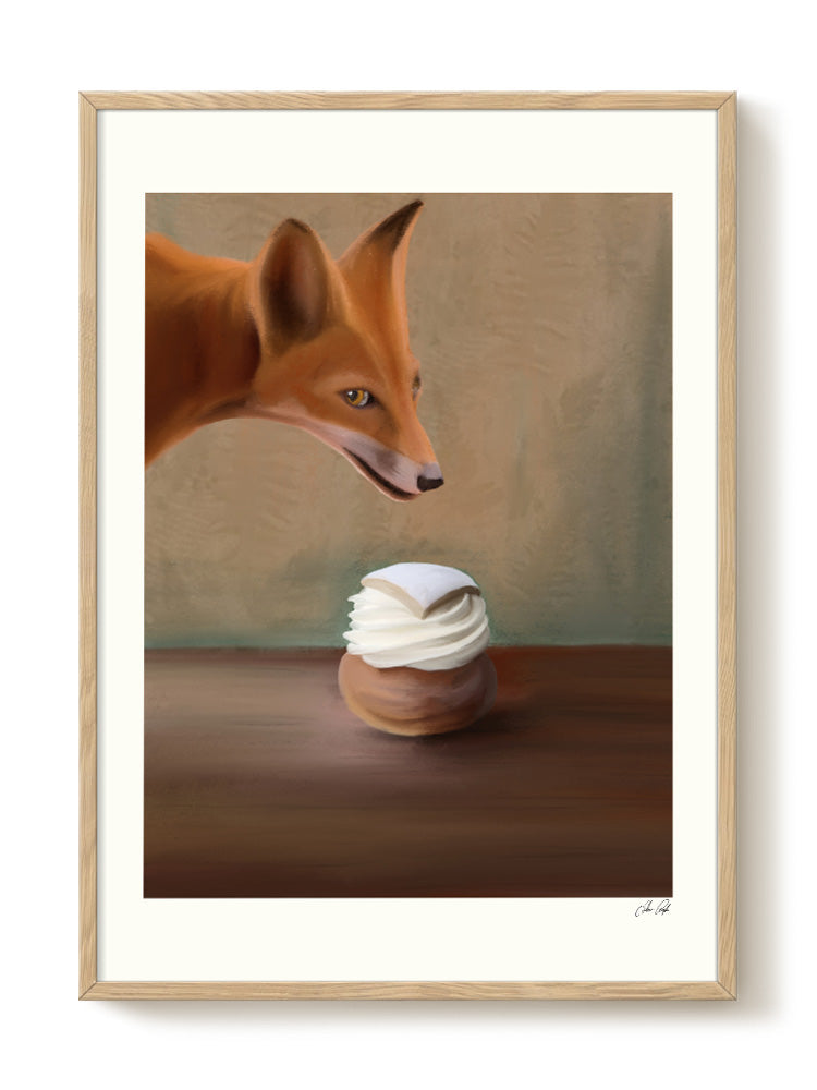 abstract animal portrait Poster