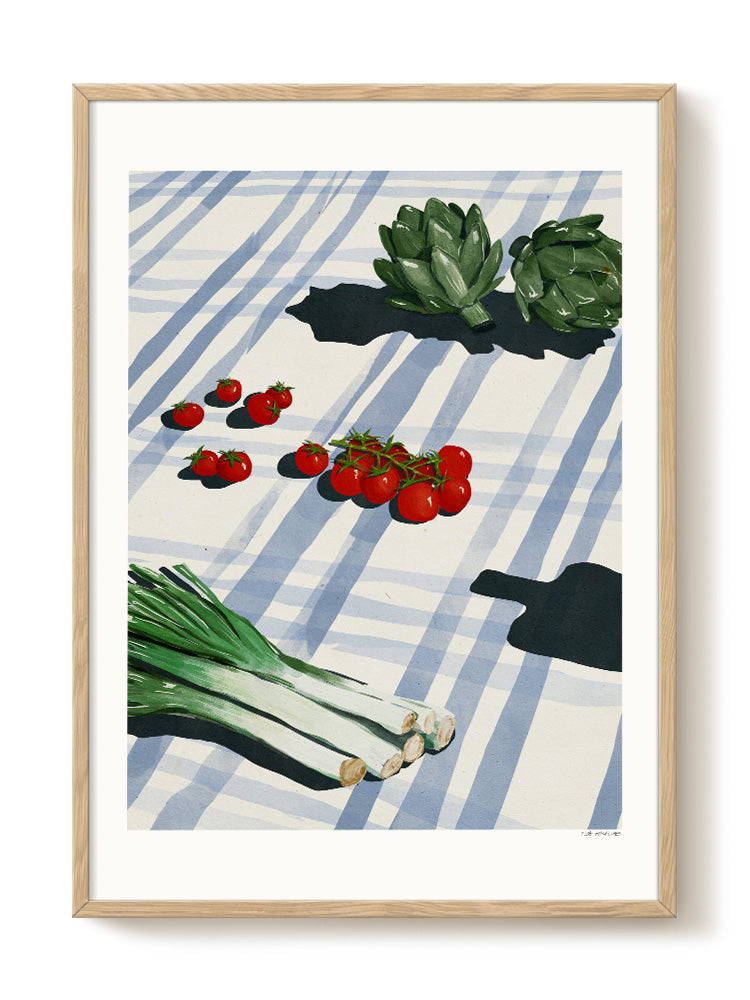 Eva Halfers - Alho Frances – modern wall art print, Falcozi Studio