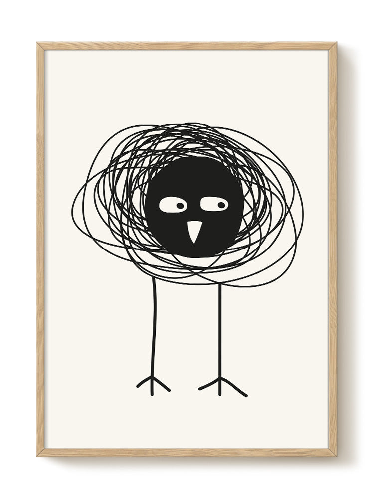 abstract portrait portrait Poster