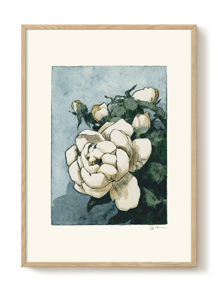 abstract portrait portrait Poster