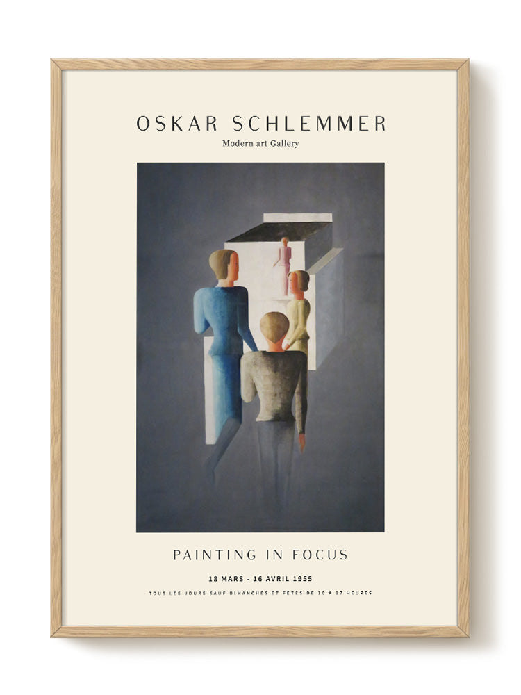 abstract portrait portrait Poster