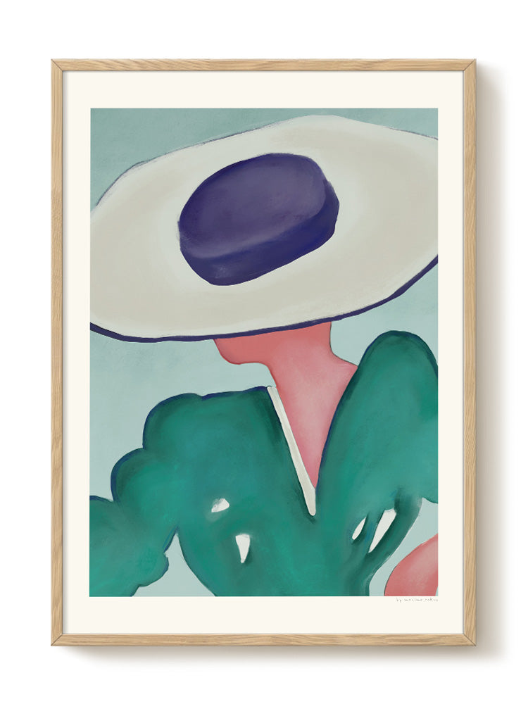 abstract portrait portrait Poster