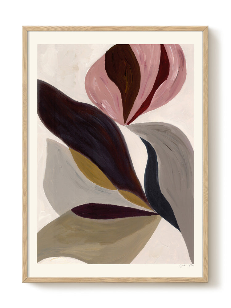 abstract portrait portrait Poster