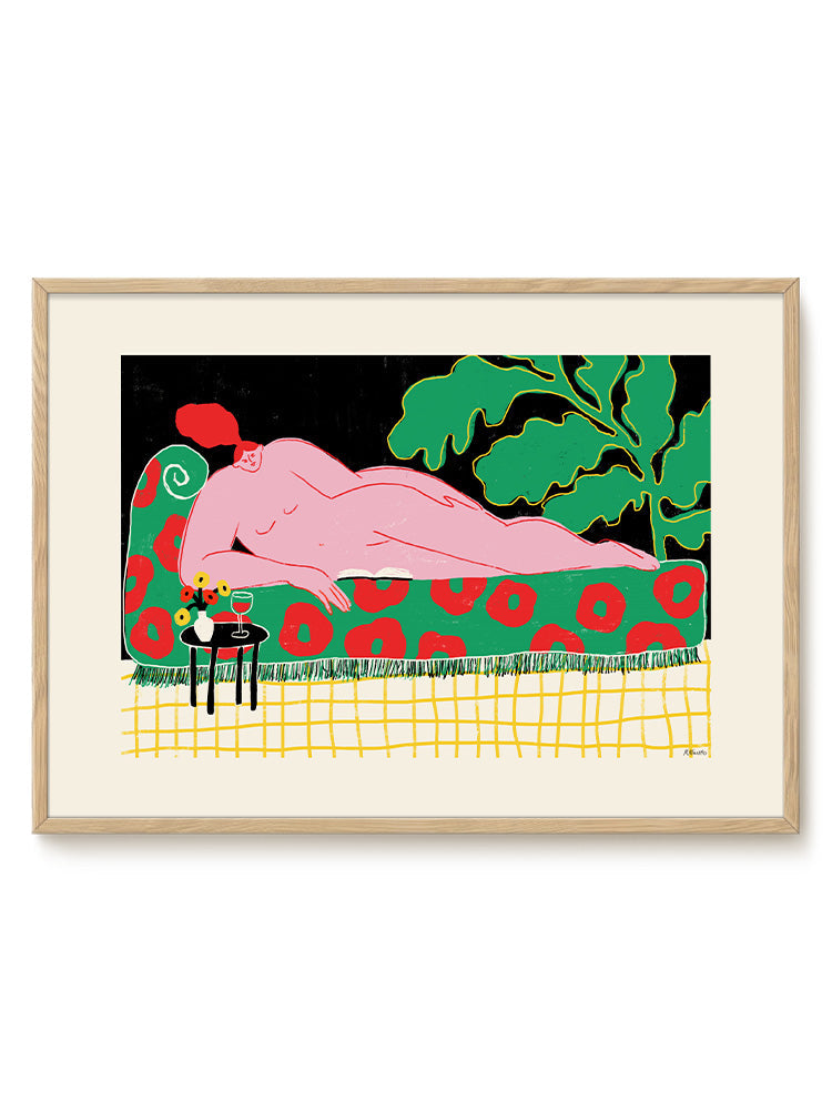 abstract landscape horizontal Poster