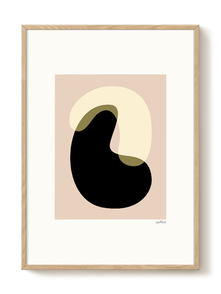 abstract portrait portrait neutral Poster
