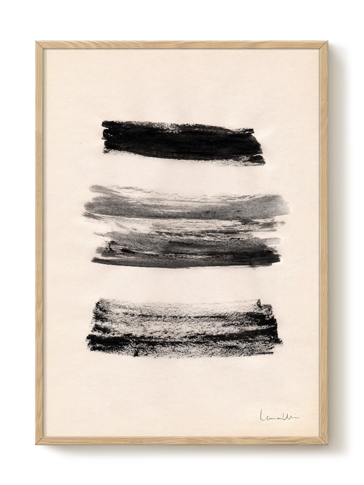 abstract portrait portrait Poster