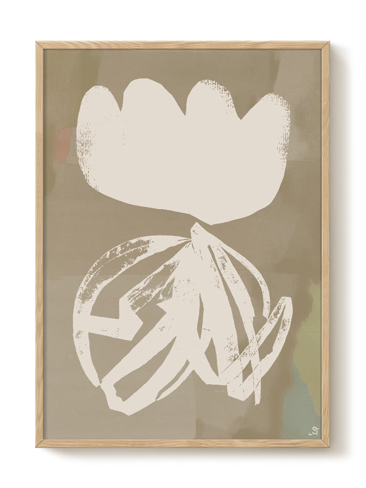 abstract portrait portrait Poster