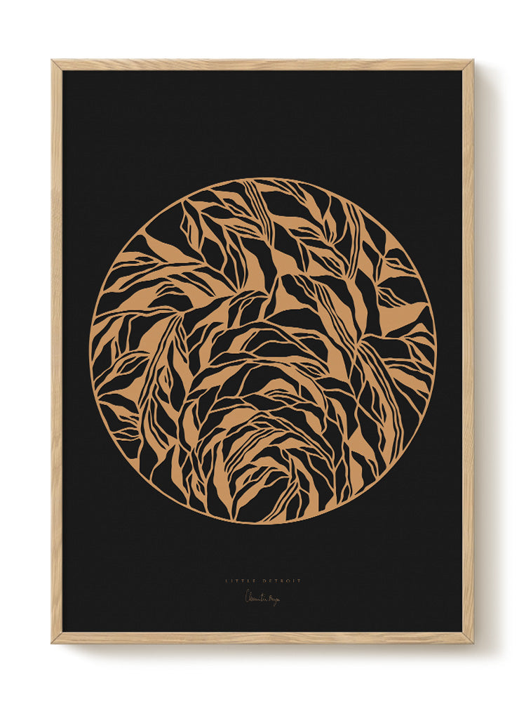 abstract portrait portrait Poster