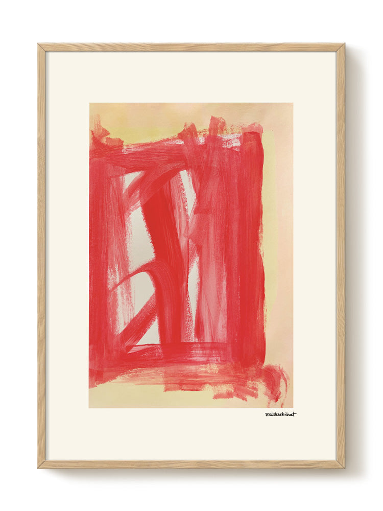 abstract portrait portrait Poster