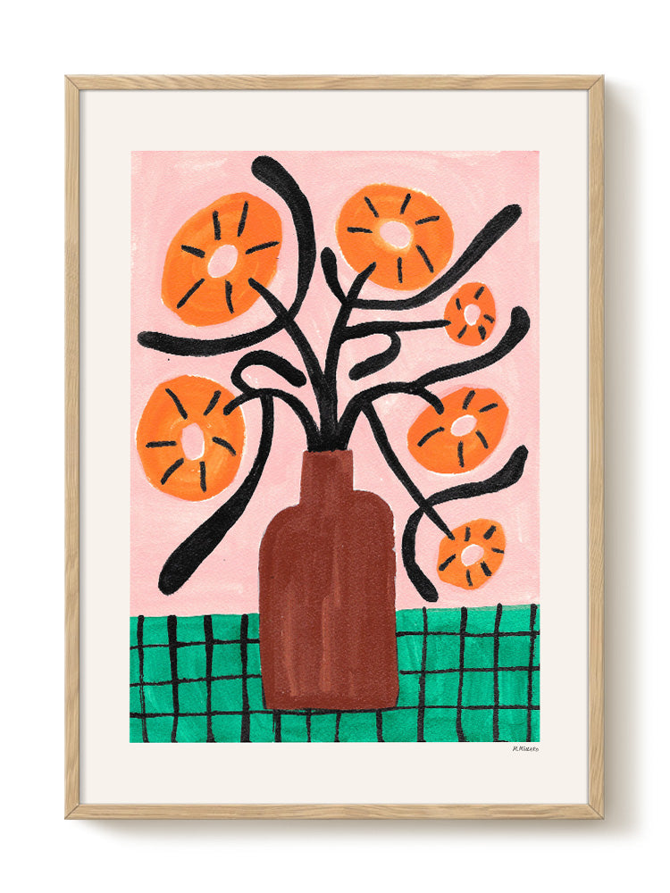 abstract portrait portrait Poster