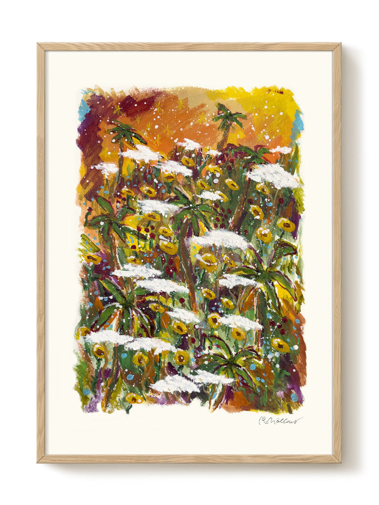 abstract portrait portrait Poster