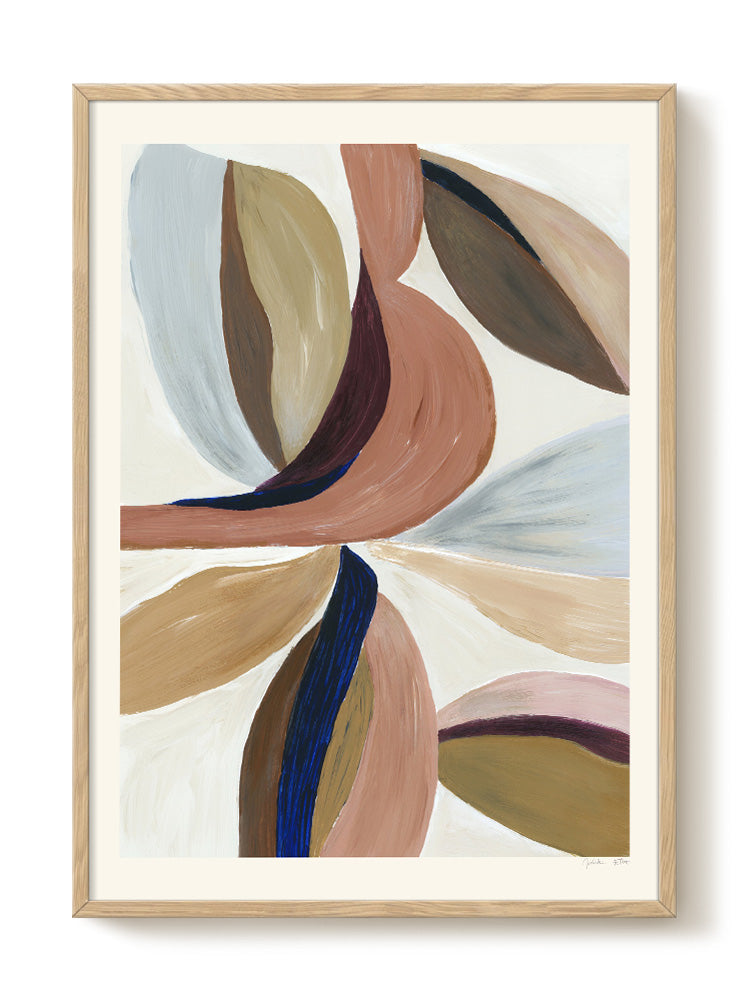 abstract portrait portrait Poster