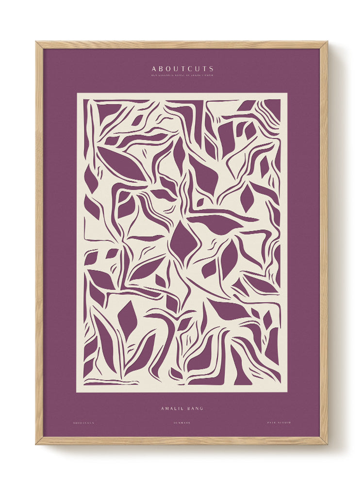 abstract portrait portrait Poster