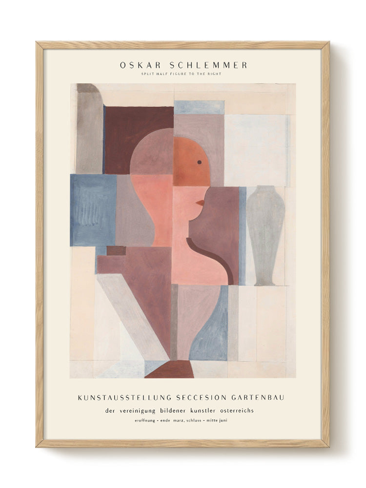 abstract portrait portrait Poster