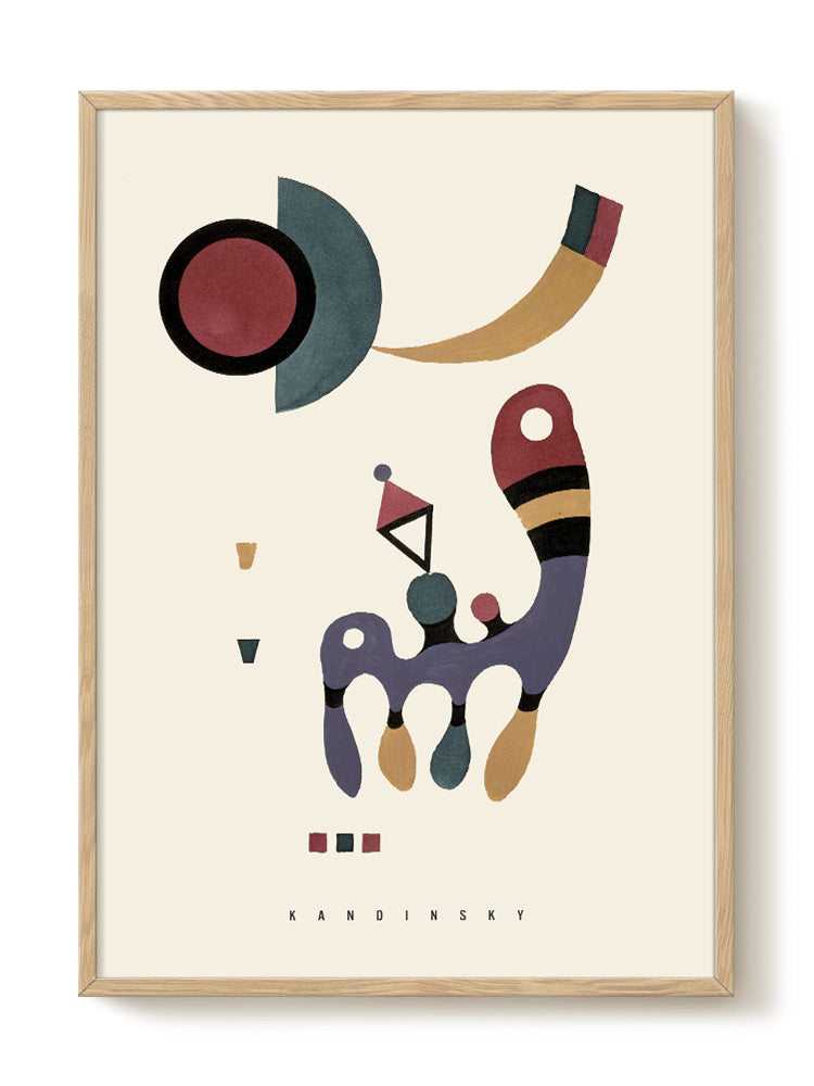abstract portrait portrait Poster