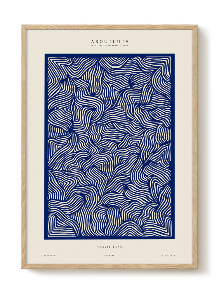 abstract portrait portrait Poster