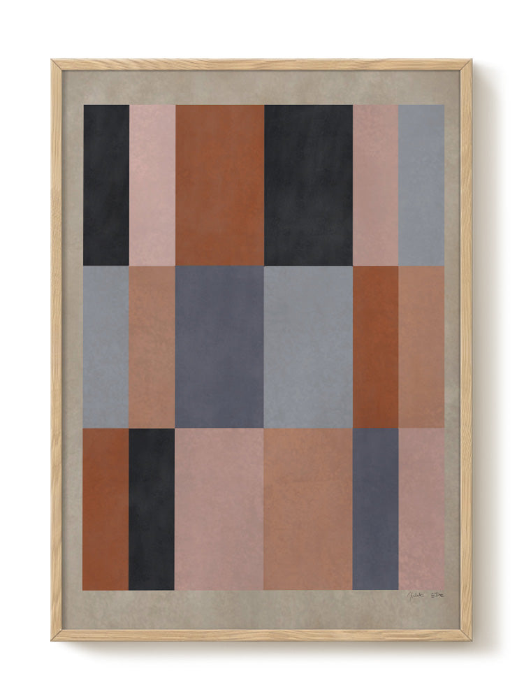 abstract portrait portrait neutral Poster