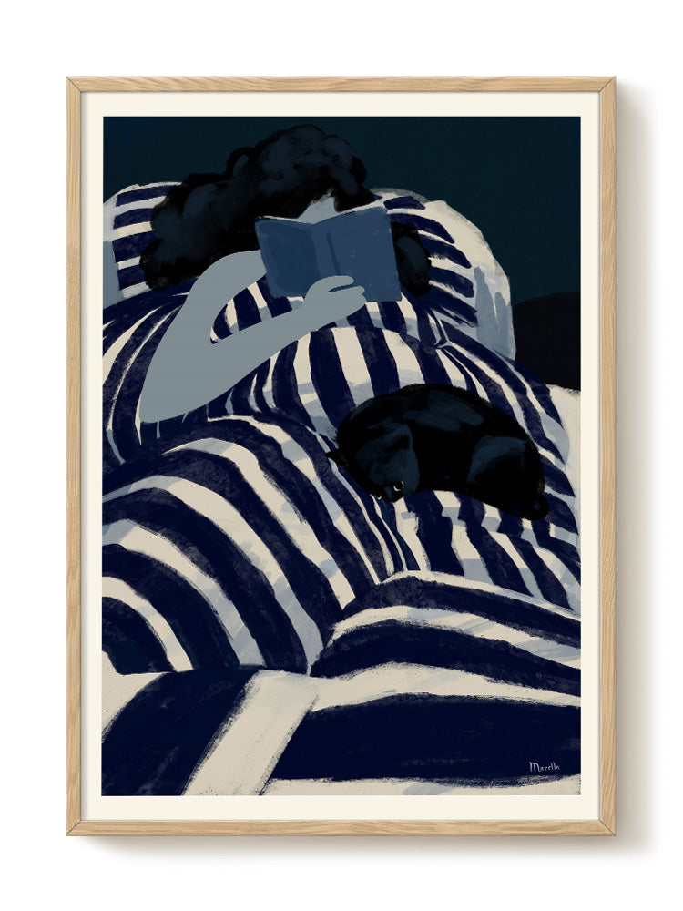 abstract portrait portrait Poster