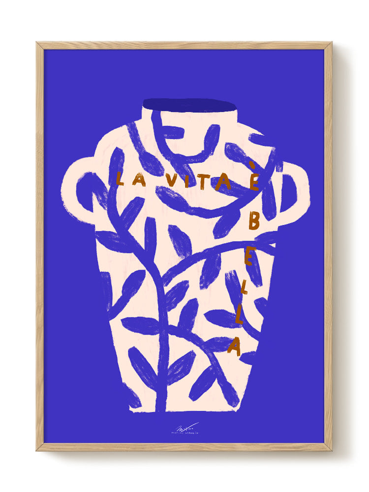 abstract portrait portrait Poster