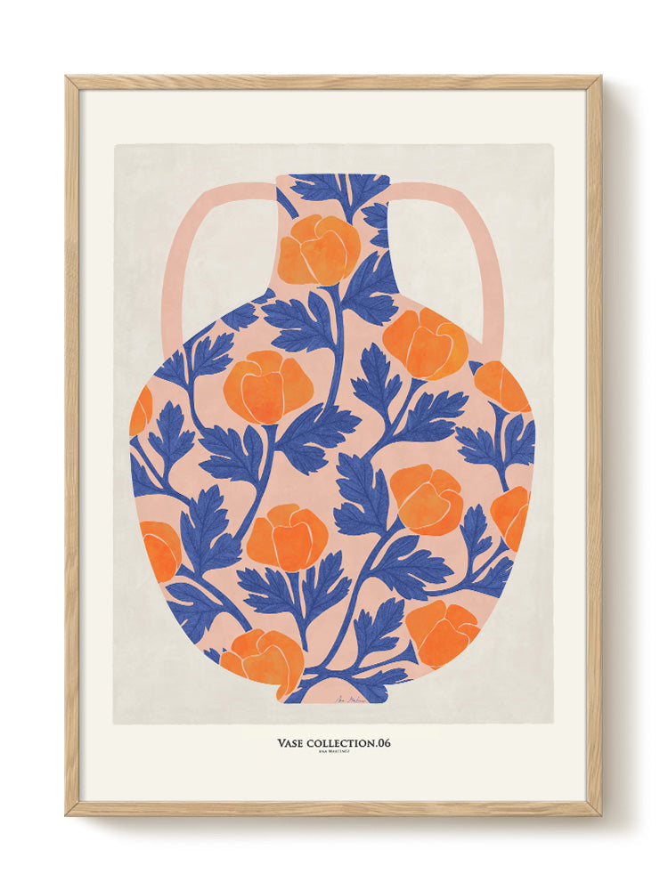 Ana Martínez - Vase collection III – modern wall art print, Falcozi Studio