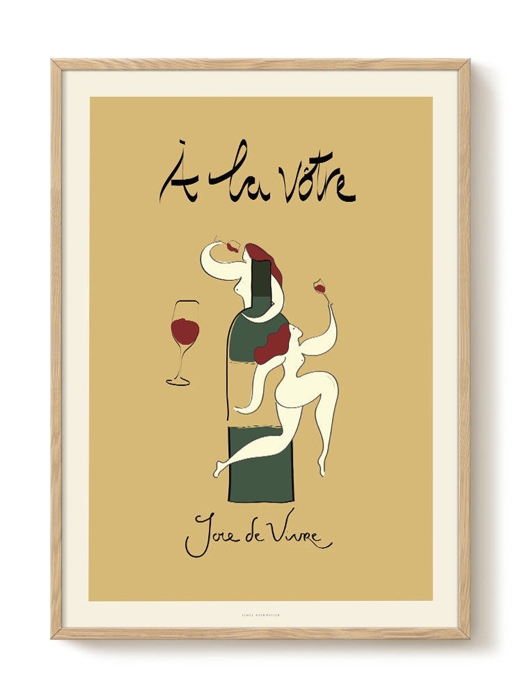 abstract portrait portrait Poster