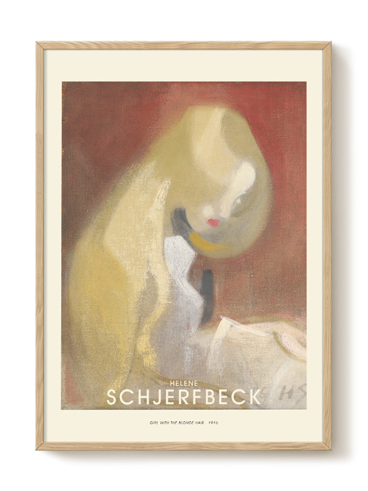 abstract portrait portrait pastel Poster