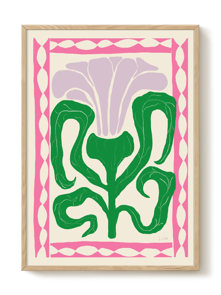 abstract portrait portrait Poster