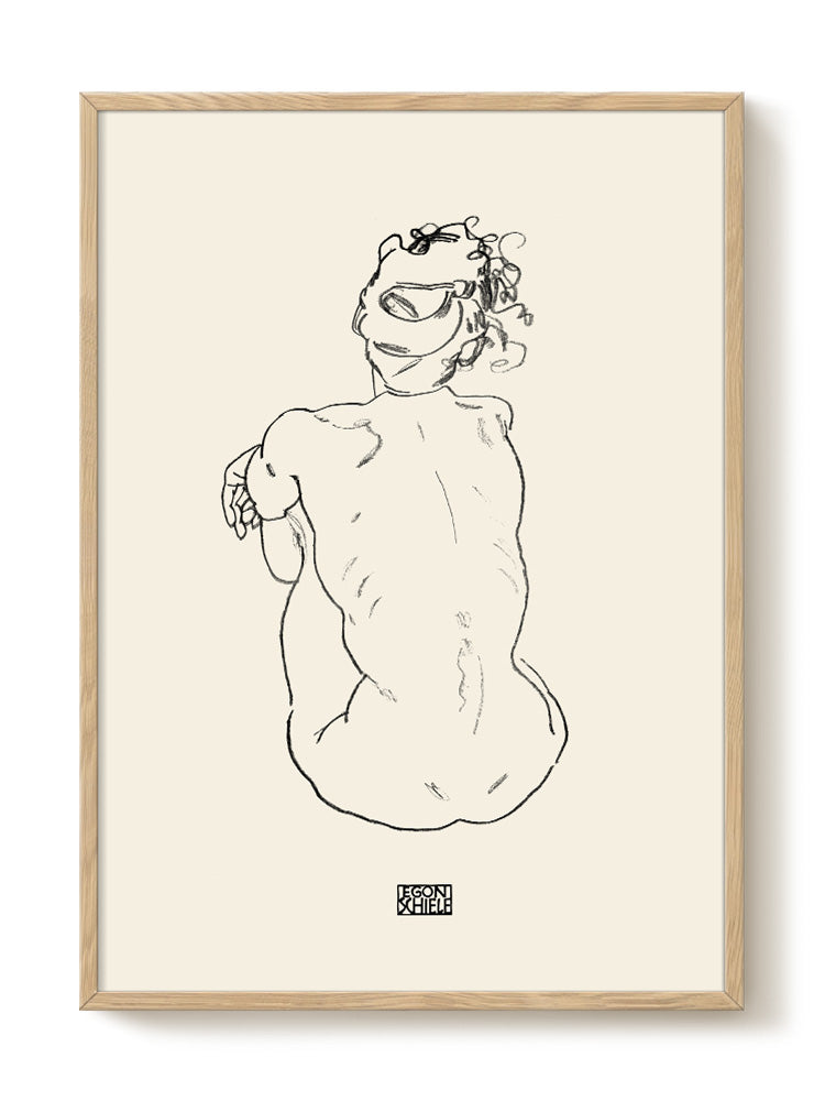 modern portrait portrait neutral Art Print