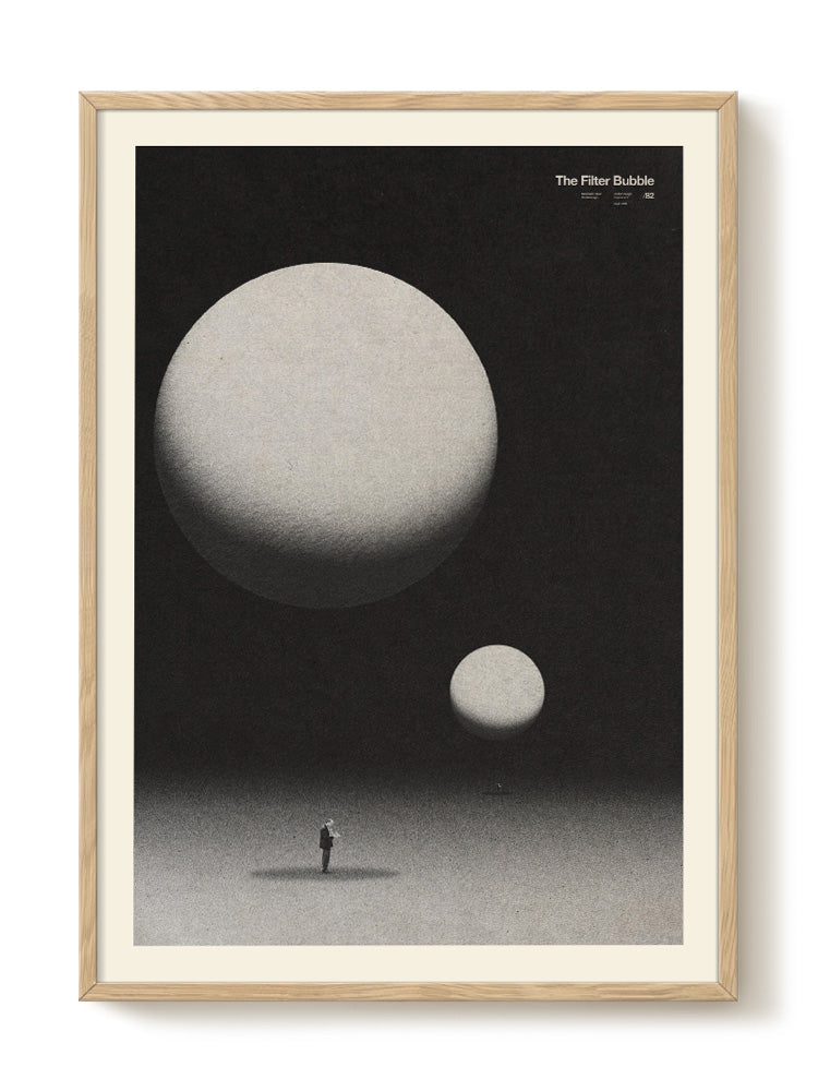 minimalist portrait portrait black Poster