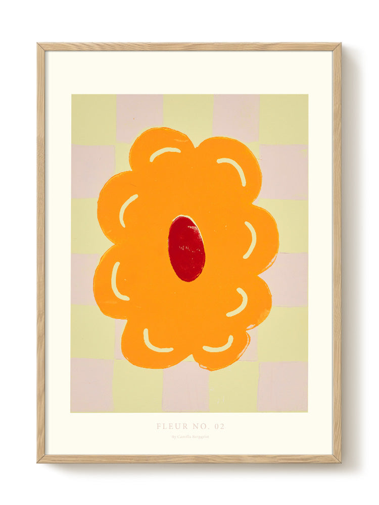 Camilla Bergqvist - Fleur II – modern wall art print, Falcozi Studio